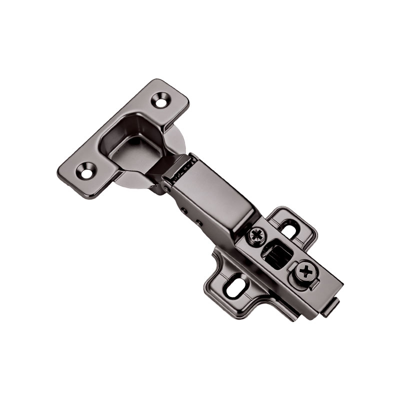 Two-ways 2D 2 holes clip-on hydraulic hinge view 2