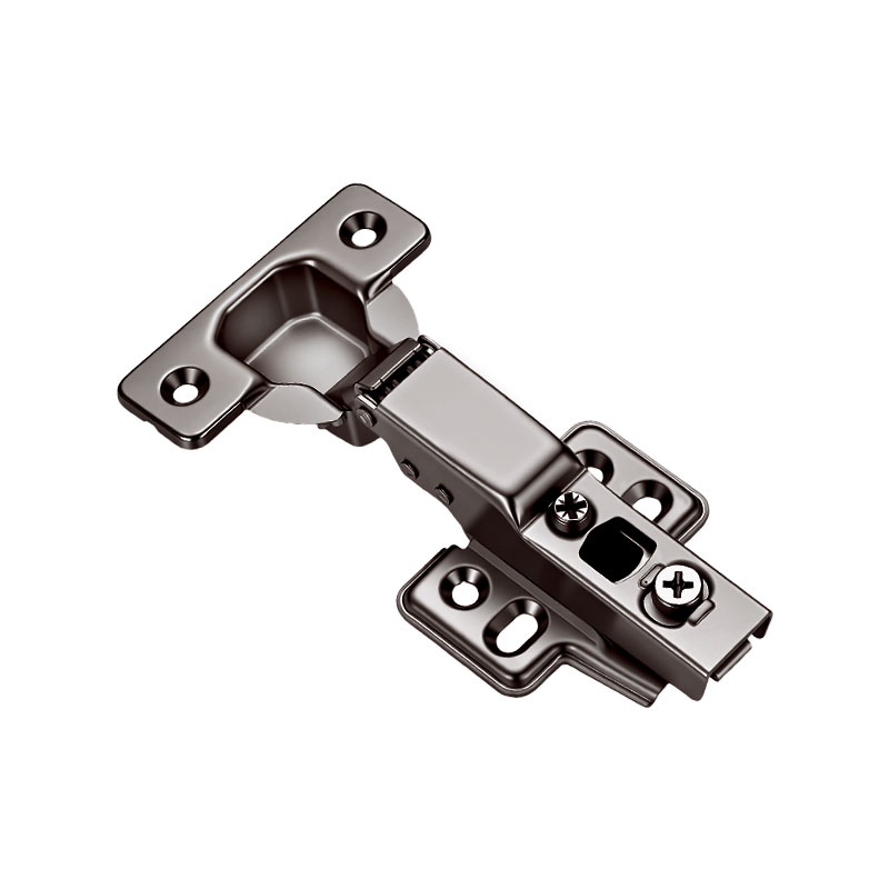Two-ways 2D 4 holes clip-on hydraulic hinge view 2