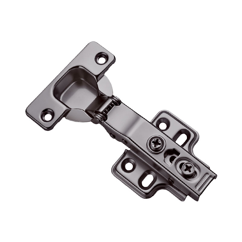 Two-ways slide-on hydraulic hinge ( Titanion plated)