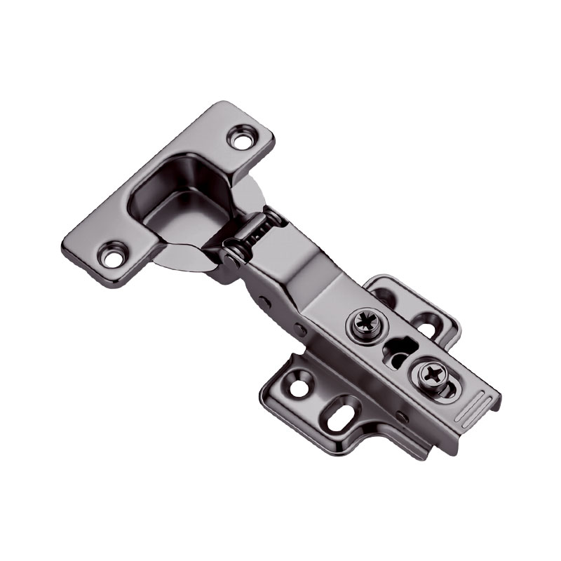 Two-ways slide-on hydraulic hinge ( Titanion plated) view 2