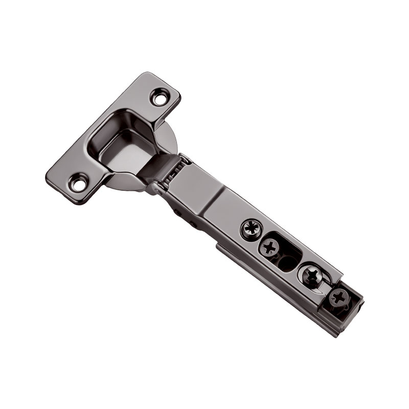 Two-ways one-line slide-on hydraulic hinge