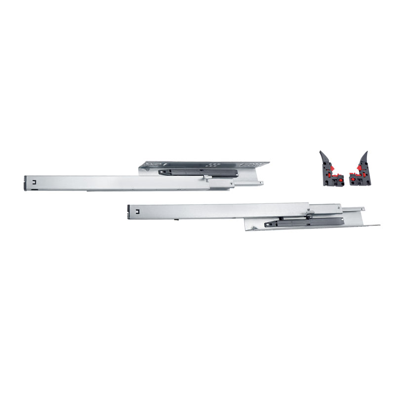 3-Fold Rebound Undermount Slide With Handle